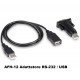 AFH 12, Adattatore RS-232/USB, per il collegamento di periferiche con porta USB